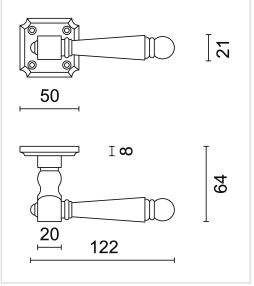 HDD Pro DEURKRUK PRO RUBENS CARBON BLACK - Deurbeslag-expert