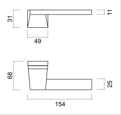 HDD Pro DEURKRUK PRO SELIZ CROMSAT - Deurbeslag-expert