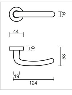HDD Pro DEURKRUK PRO TITIANA CROMSAT - Deurbeslag-expert