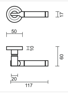 HDD Pro DEURKRUK PRO VITO INOX LOOK - Deurbeslag-expert