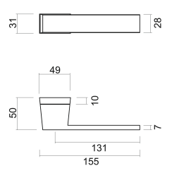 HDD Pro DEURKRUK PRO X-TREME ZWART - Deurbeslag-expert