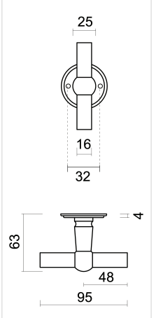 HDD Pro DEURKRUK PRO PETANA T+T OLD SILVER - Deurbeslag-expert
