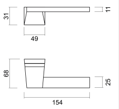 HDD Pro DEURKRUK PRO SELIZ ZWART STRUCTUUR UV - Deurbeslag-expert