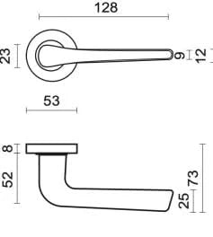 HDD Pro DEURKRUK PRO SIPORA ZWART - Deurbeslag-expert