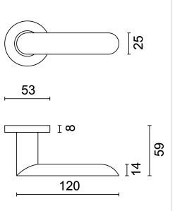 HDD Pro DEURKRUK PRO SPACE INOX PLUS - Deurbeslag-expert