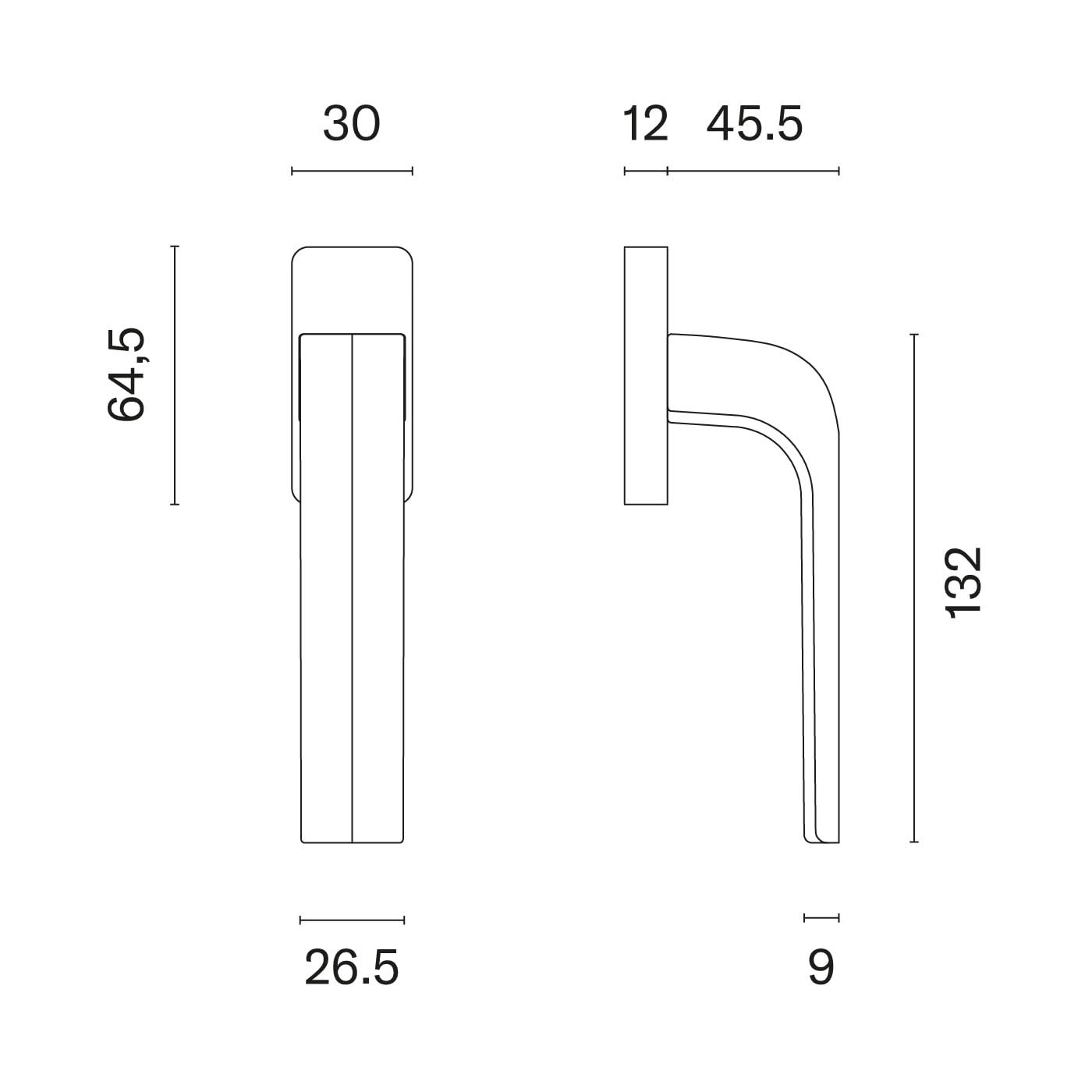 enger klamka okienna JENA