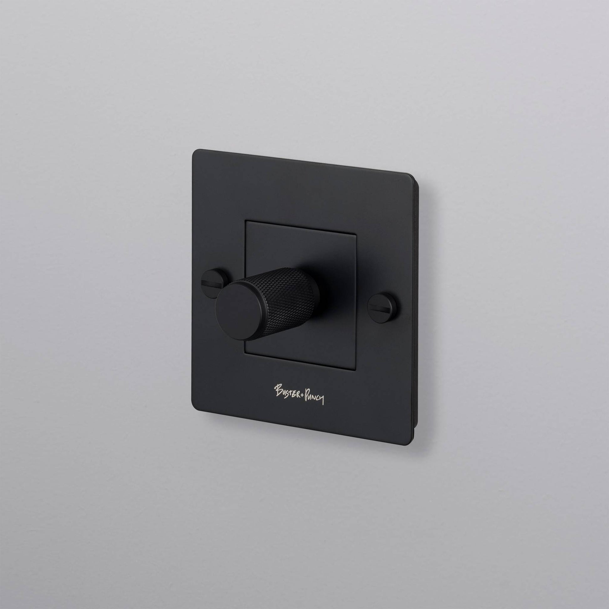 Buster + Punch | Dimmer Cross 2-weg (100W) | Zwart