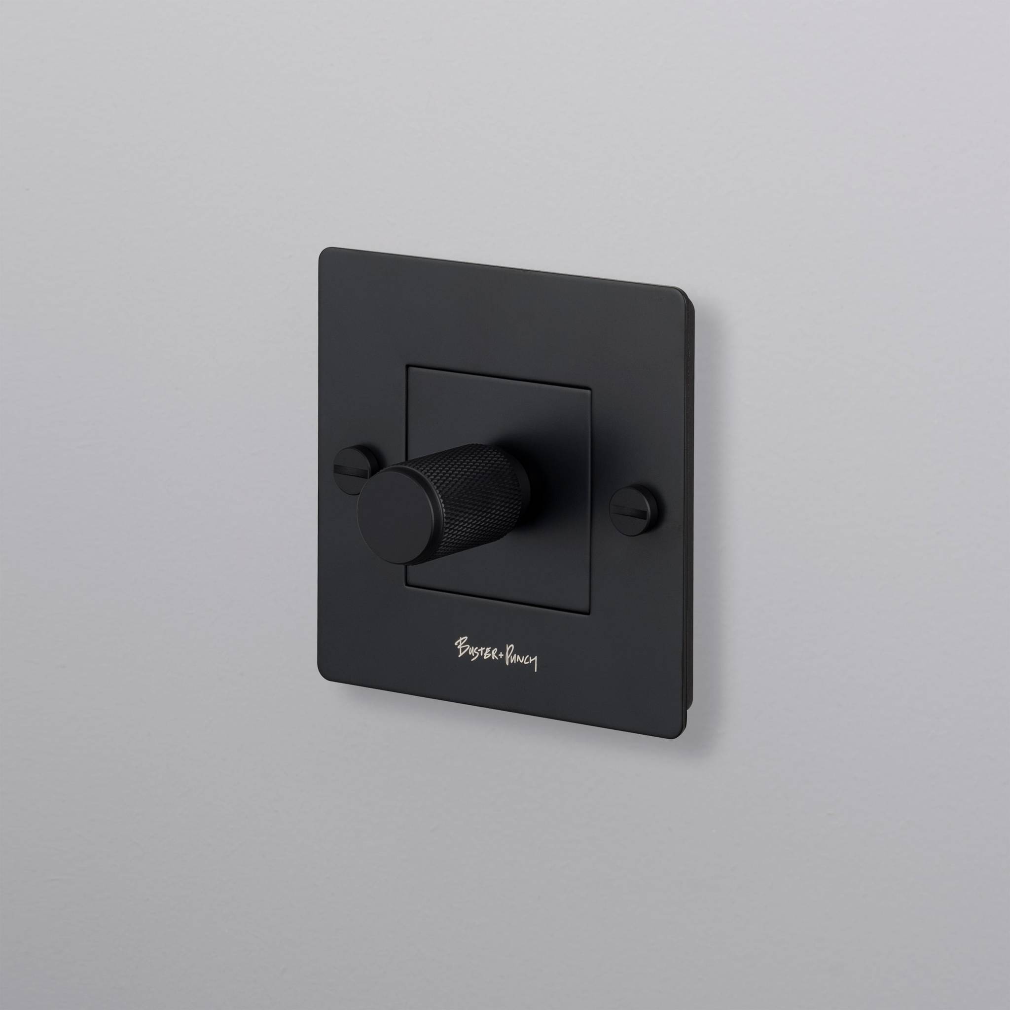 Buster + Punch | Dimmer Cross 2-weg (100W) | Zwart
