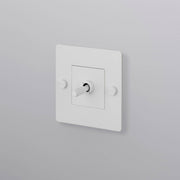 buster + punch | lichtschakelaar 1-voudige tuimelschakelaar cross (zonder logo) | white