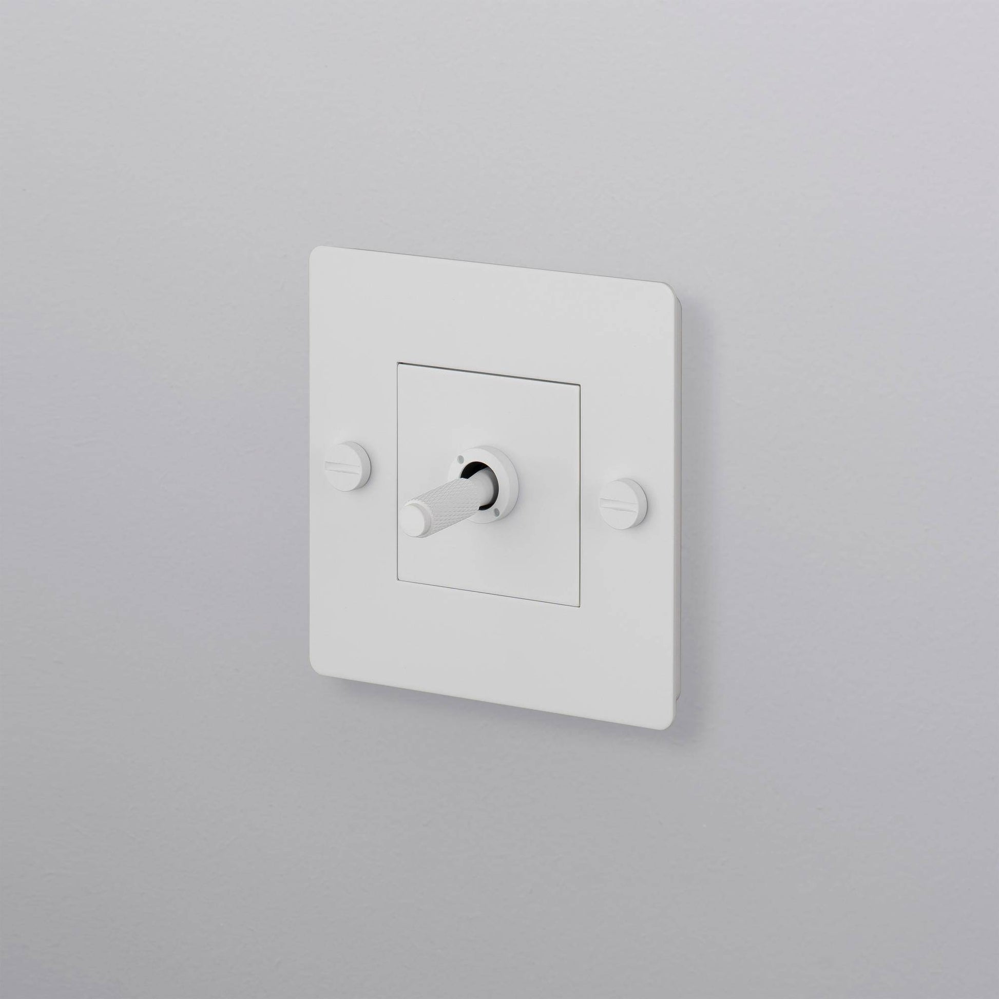 buster + punch | lichtschakelaar 1-voudige tuimelschakelaar cross (zonder logo) | white