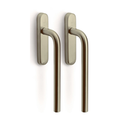 Formani | LB231PA | BASICS | Massief | Hefschuifdeurbeslag kruk/kruk | PVD Champagne