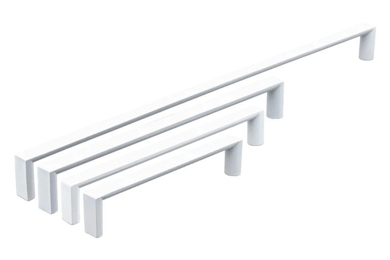 Staalimex Meubelgreep Sala 12 x 35 x 160 mm Mat Wit - Deurbeslag-expert