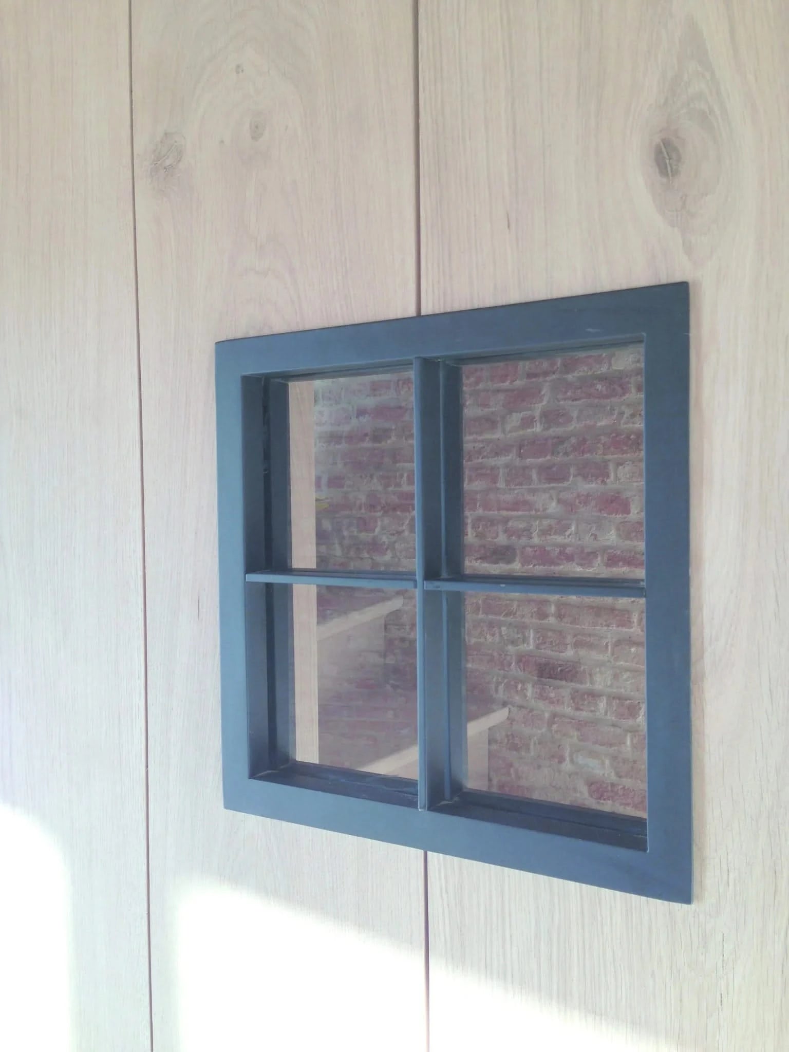 hdd patrijspoort retro 245 mm zwart 3