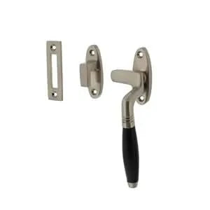 Intersteel | Raamsluiting Ton | Nikkel Mat/Ebbenhout - Deurbeslag-expert