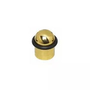 Deurstop Met Ring Messing Gelakt