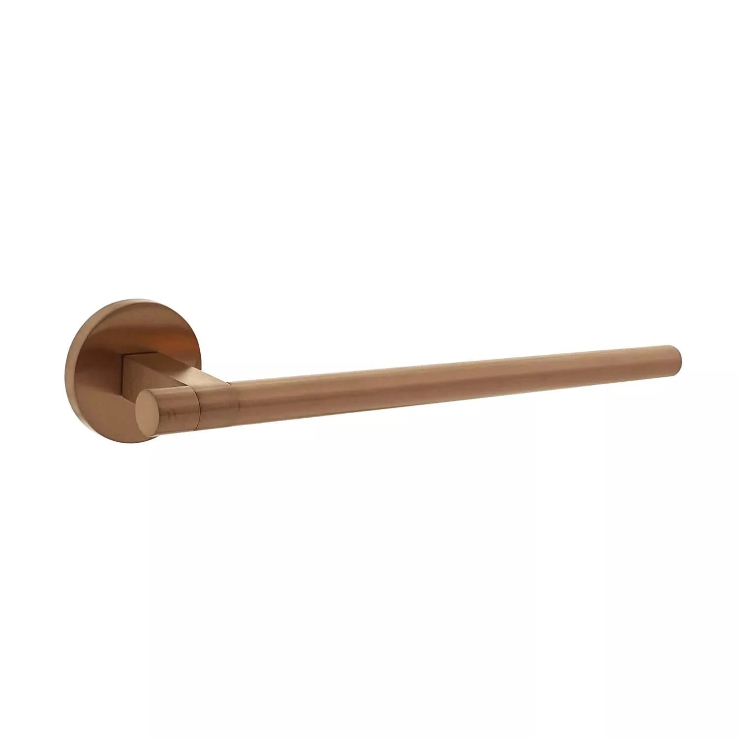 Intersteel Deurkruk Shiraat 250mm op rozet éénzijdig verdekt (rechts) - PVD koper mat