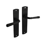 Intersteel Deurkruk Helena op schild 235x45 mm blind mat zwart