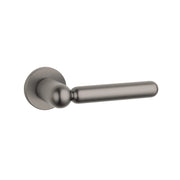 Aprile | Deurkruk Rubia | op rond rozet | Gunmetal - Deurbeslag-expert