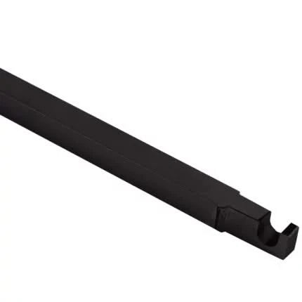 Mi Satori | Pompespagnolet Stangen Set Cambridge/Eton ijzer zwart 1500mm