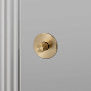 buster + punch linear | thumbturn-/wc-slot | brass