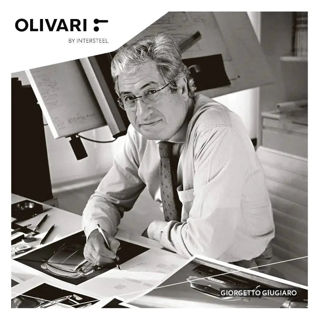 Olivari | Deurkruk Tecno op rozet | Chroom