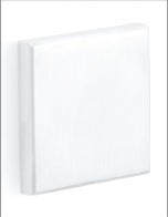 Formani LSQB50 rozet in wit - kleurimpressie (benaderde kleurweergave, geen officiële Formani-productfoto)