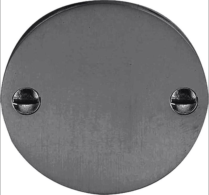 Formani MRB50 rozet in mat zwart - kleurimpressie (benaderde kleurweergave, geen officiële Formani-productfoto)