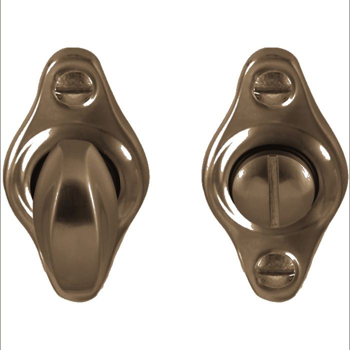 Formani MRLMWC toiletgarnituur in brons - kleurimpressie (benaderde kleurweergave, geen officiële Formani-productfoto)
