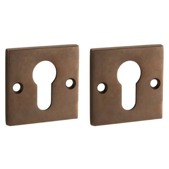 Artitec PC-plaatjes Bauhaus messing antiek brons - Deurbeslag-expert