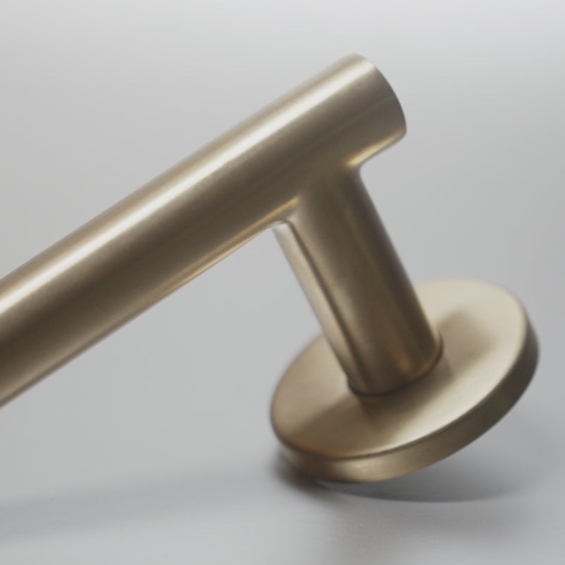 Deurkruk Fenestra Ronde Rozet EN1906 klasse 3 PVD Champagne – productvideo