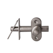 Hardbrass | Insteekgrendel voordeur | 50mm | RVS
