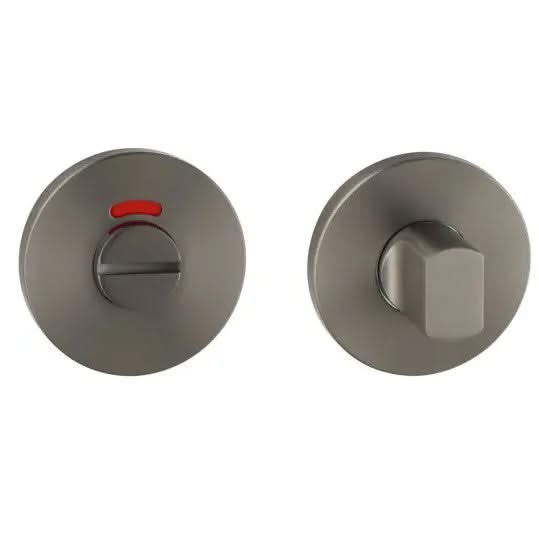 Artitec WC-sluiting Permafix Ø52x6mm voor deurdikte 47-60mm PVD Antraciet - Deurbeslag-expert