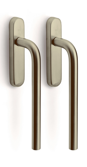 Formani | LB231PA | BASICS | Massief | Hefschuifdeurbeslag kruk/kruk | PVD Champagne