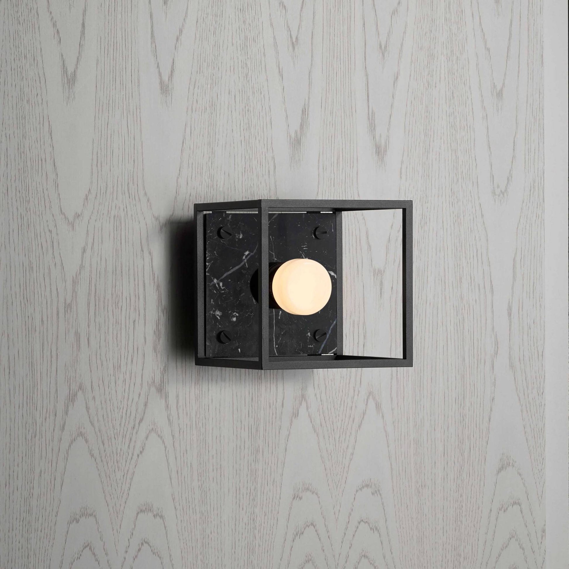 Buster + Punch Caged Wall | Wandlamp | Black Marble