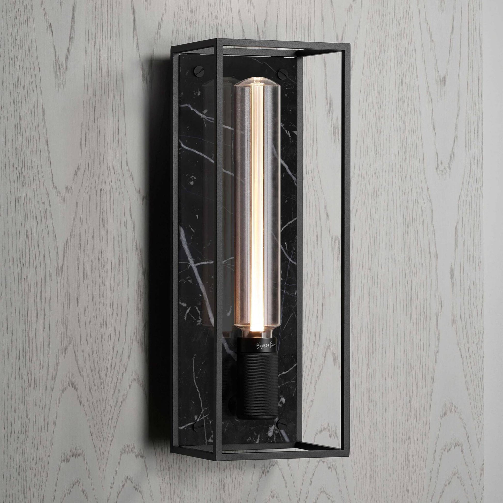 Buster + Punch Caged Wall | Wandlamp | Black Marble