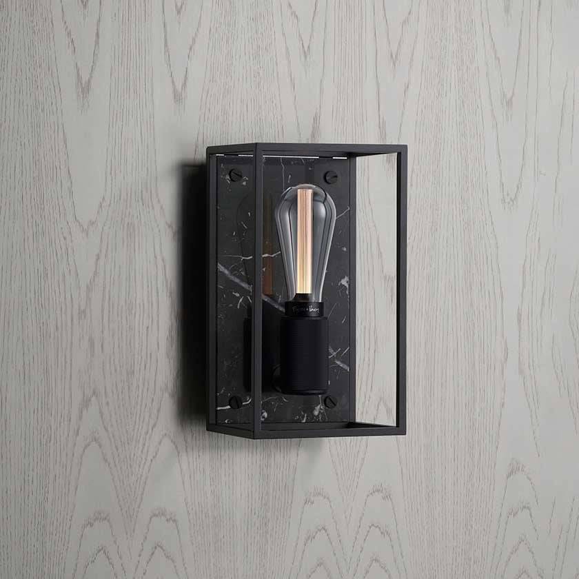 Buster + Punch Caged Wall | Wandlamp | Black Marble