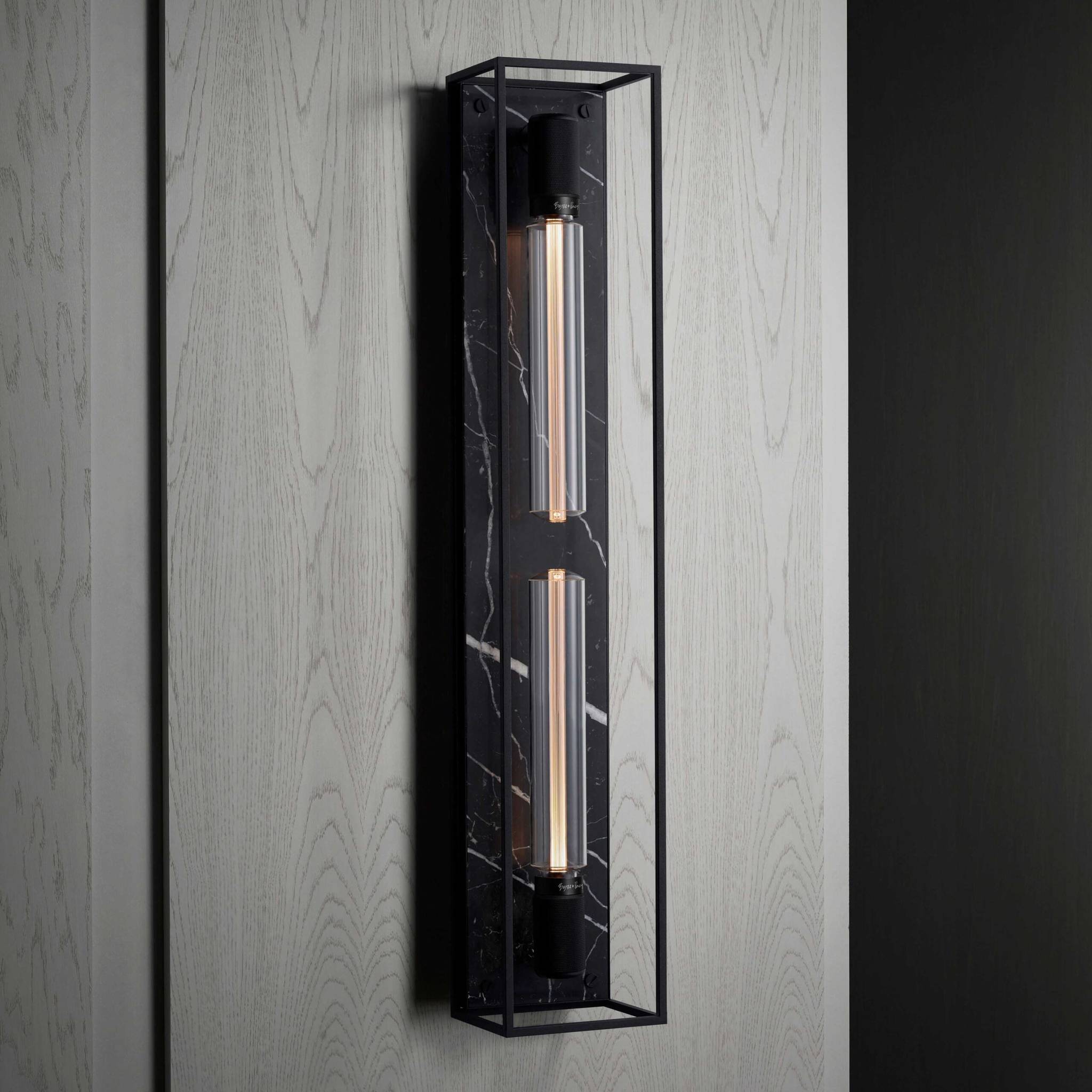 Buster + Punch Caged Wall | Wandlamp | Black Marble