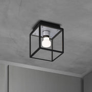 Buster + Punch Caged Wet | Plafondlamp Small | Steel