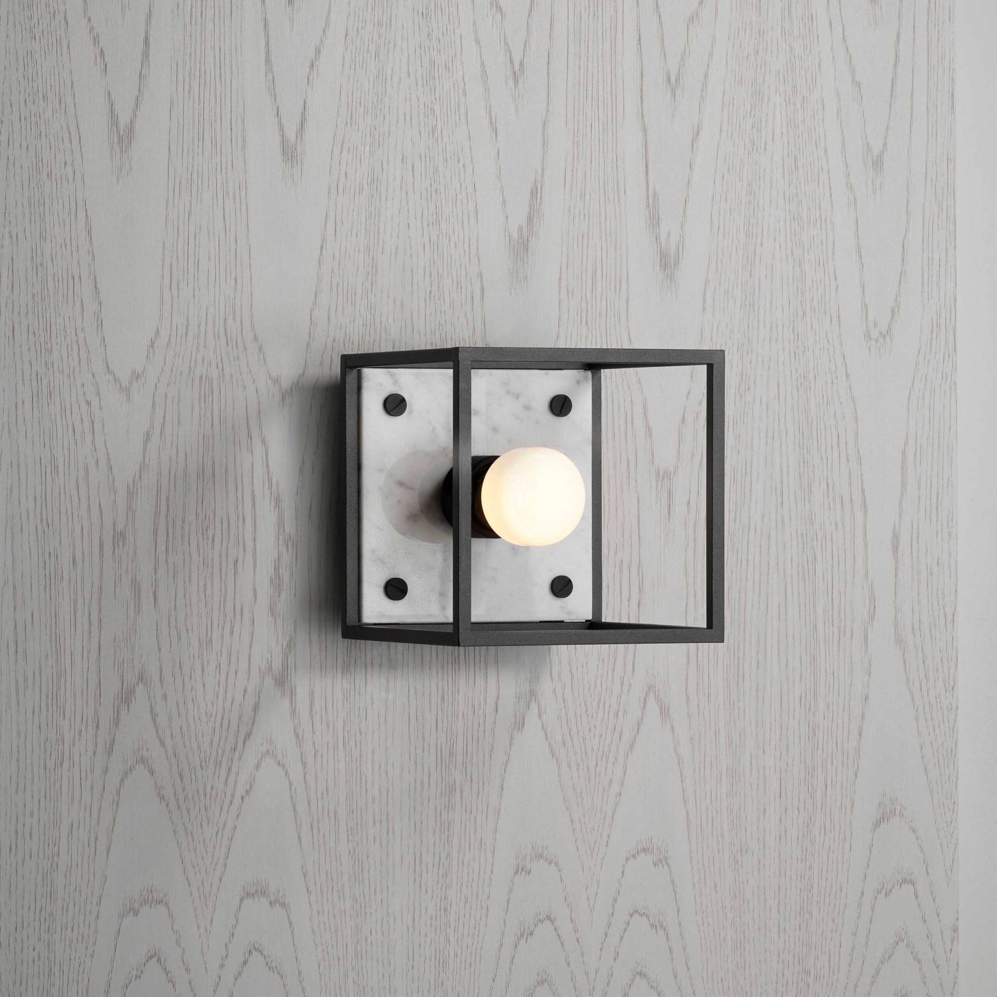 Buster + Punch Caged Wall | Wandlamp | White Marble