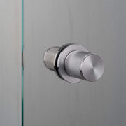 buster + punch linear | deurknop dubbelzijdig (niet draaibaar) | steel