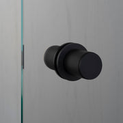 buster + punch linear | deurknop dubbelzijdig (niet draaibaar) | welders black