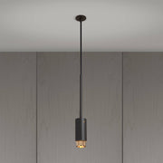 buster + punch exhaust | hanglamp cross | goud