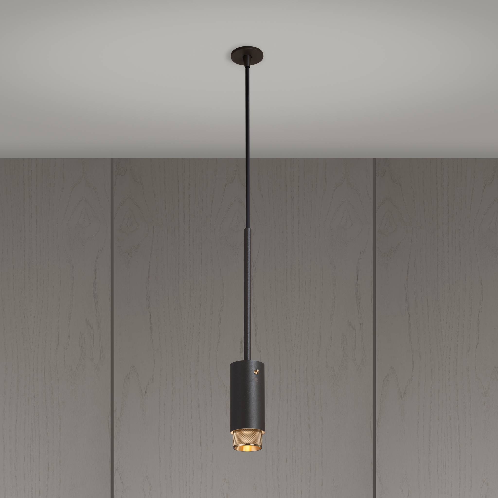 buster + punch exhaust | hanglamp cross | goud
