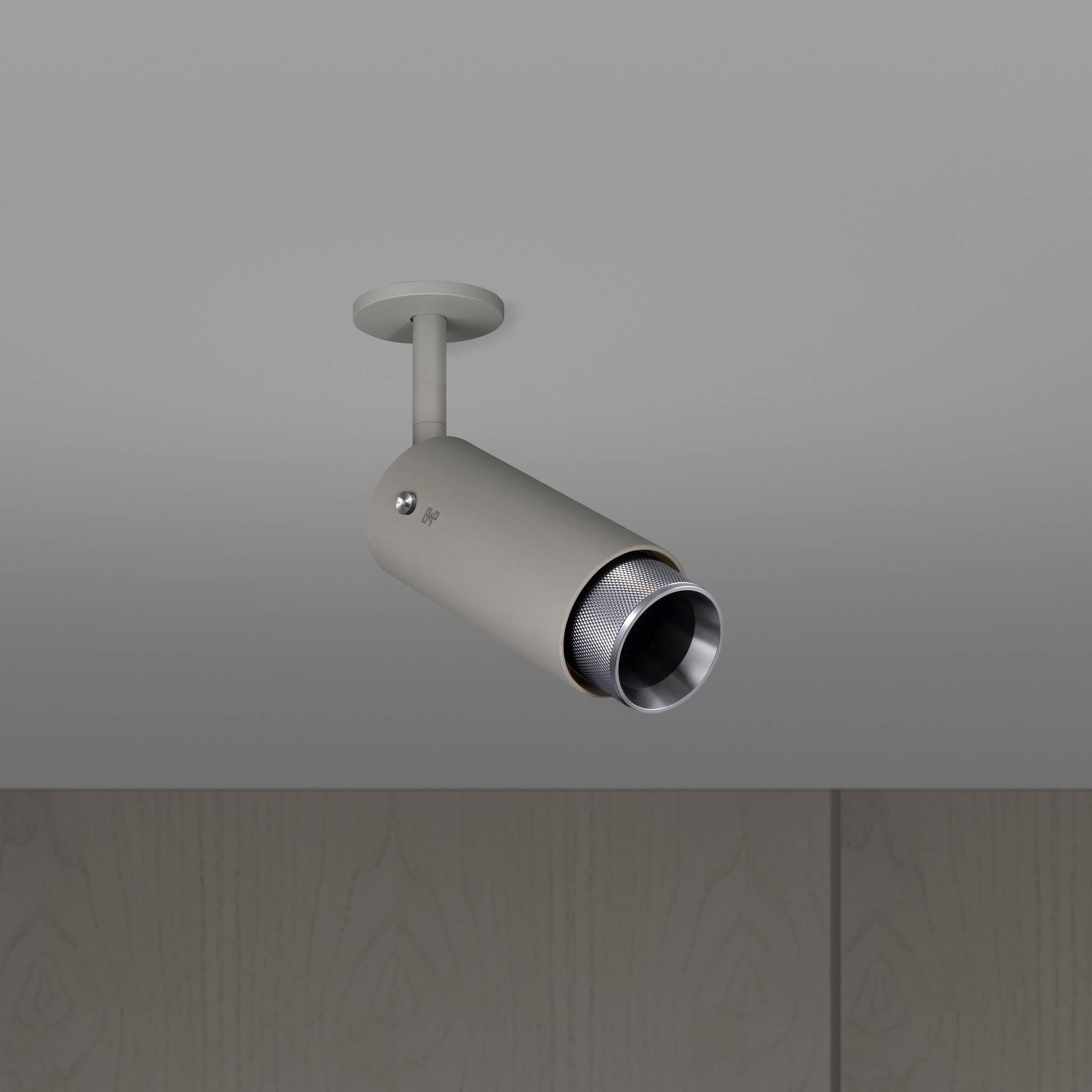 Buster + Punch Exhaust Stone | Spot Cross | Steel - zijaanzicht