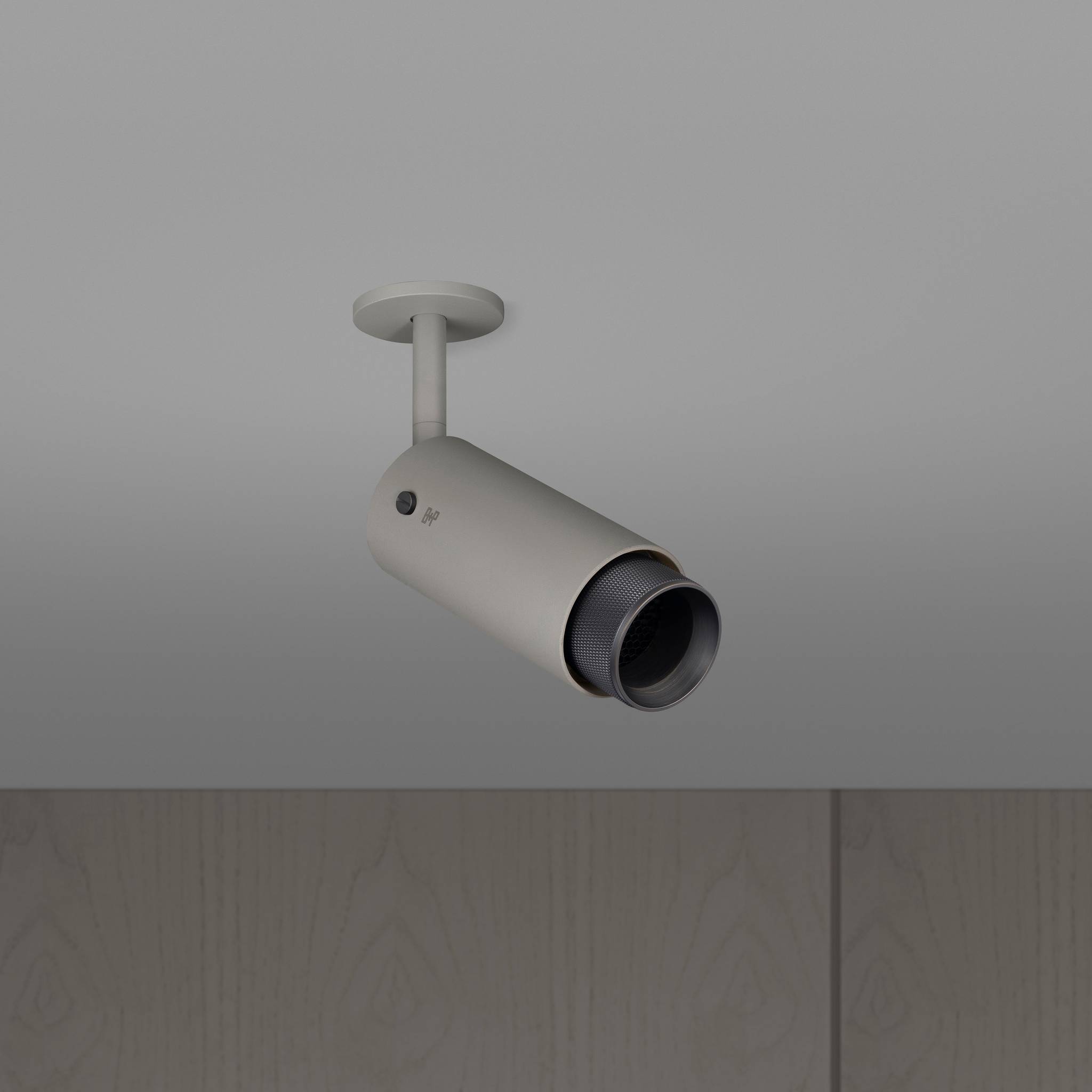 Buster + Punch Exhaust Stone | Spot Cross | Smoked Bronze - zijaanzicht