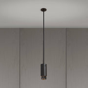 buster + punch exhaust | hanglamp cross | smoked bronze