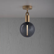 Buster + Punch Forked Ceiling | Plafondlamp Globe Smoked | Goud