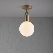 Buster + Punch Forked Ceiling | Plafondlamp Globe Opal | Goud
