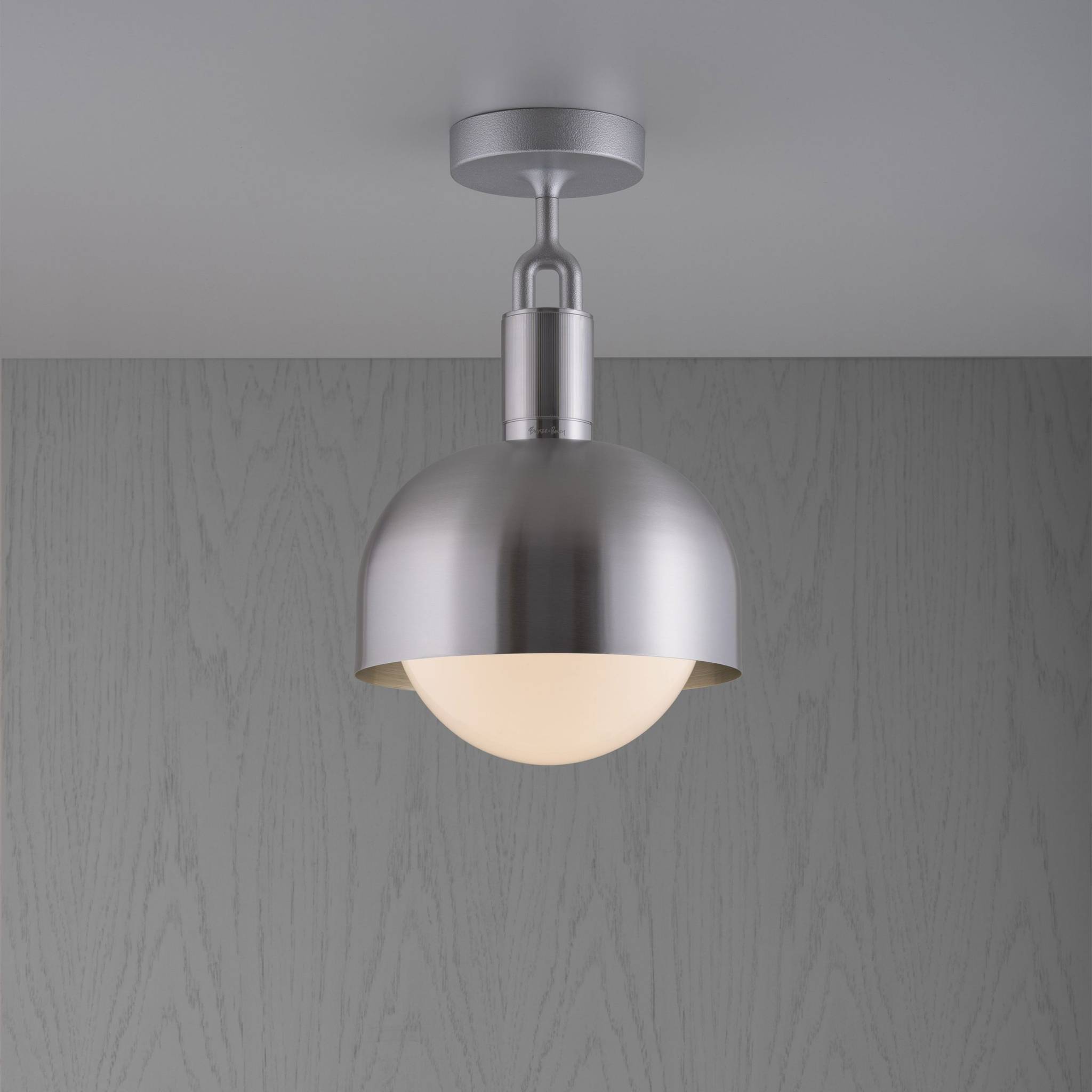 Buster + Punch Forked Ceiling | Plafondlamp Shade Globe Opal | Steel