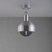 Buster + Punch Forked Ceiling | Plafondlamp Shade Globe Smoked | Steel